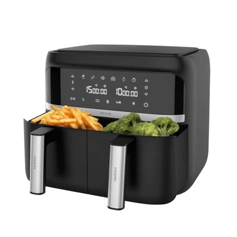 Freidora de aire Cecofry Advance Double con sus dos cestillos