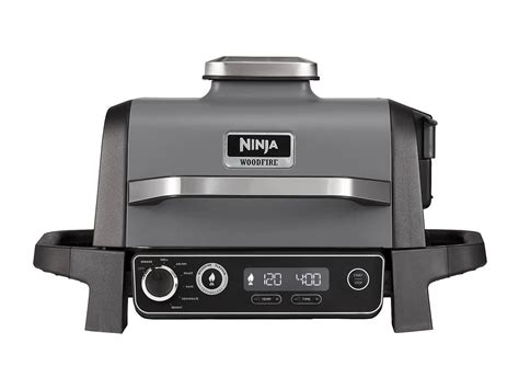 Barbacoa Eléctrica con Ahumador y Freidora de Aire Ninja Woodfire OG701EU