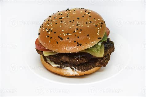 Plato de hamburguesa doble en Tío Navaja