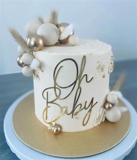 Decoración de tartas para baby shower
