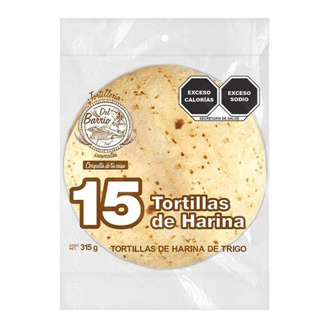 Comparativa de precios de tortillas de harina