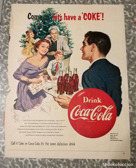 Primer anuncio publicitario de Coca-Cola