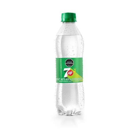 Botella de Seven Up sin gas