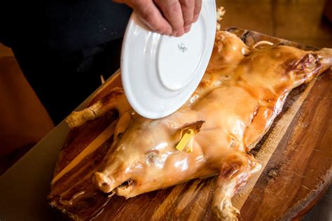 Cochinillo asado de Segovia envasado al vacío
