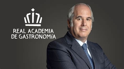 Luis Suárez de Lezo, nuevo presidente de la Real Academia de Gastronomía
