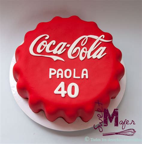 Torta de Coca Cola terminada