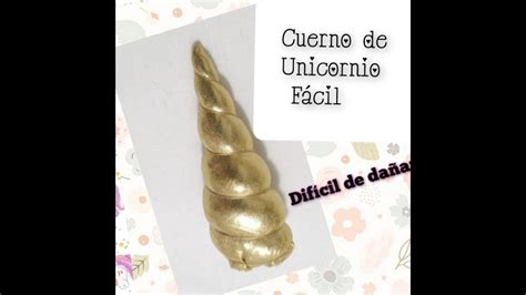 Cómo hacer el cuerno del unicornio de fondant