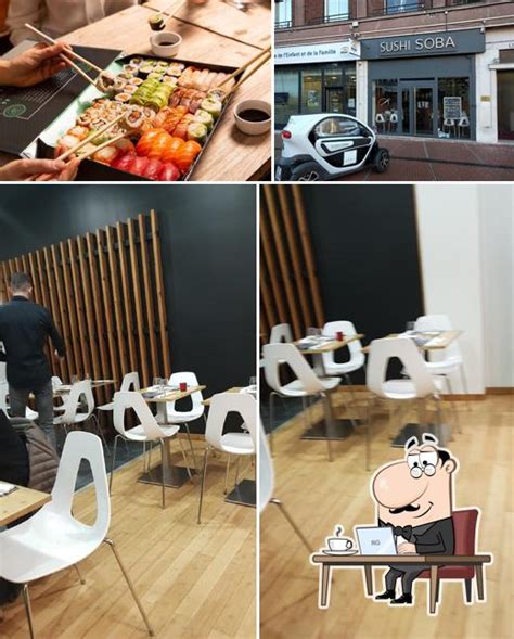 Ambiente interior de Sushi Shop Amiens