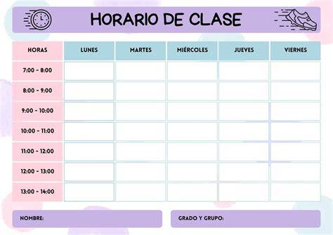 Calendario de clases de baile