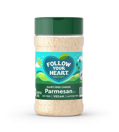 Queso parmesano vegano en polvo