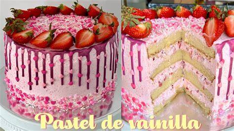 Esquema de las capas de un pastel con relleno y cobertura