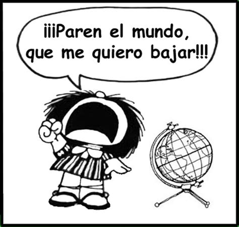 Cita icónica de Mafalda 