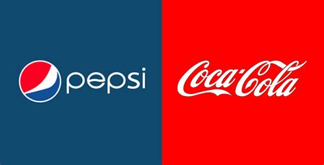 Logotipos de Coca-Cola y Pepsi