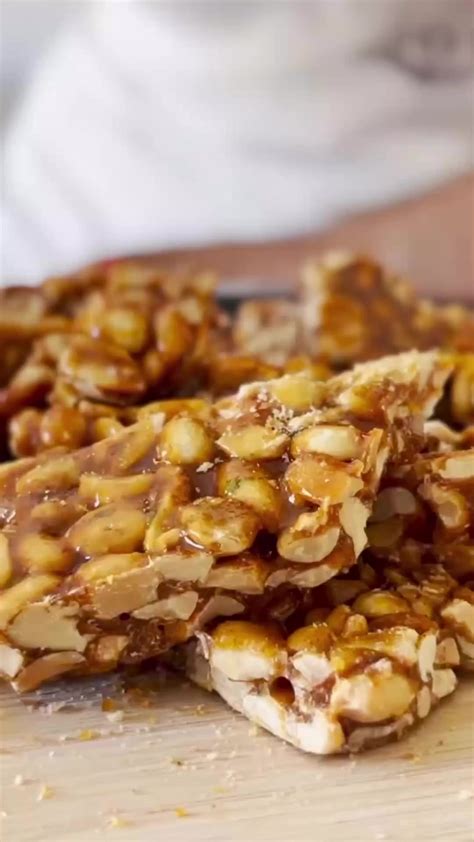 Ingredientes para el crocante de maní