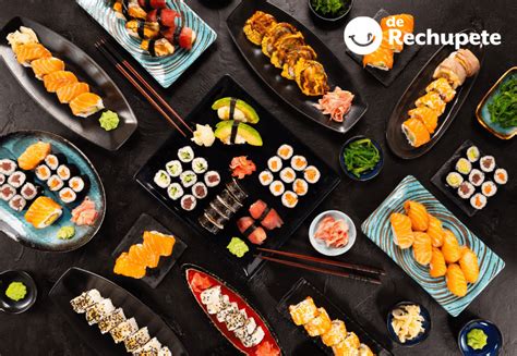 Tabla de calorías de diferentes tipos de sushi