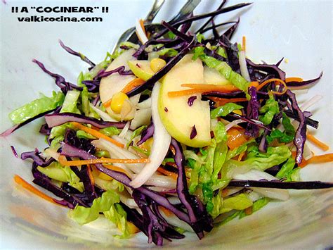 Ensalada de col lombarda