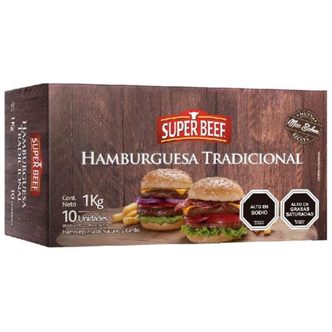 Hamburguesas vegetales congeladas envueltas individualmente