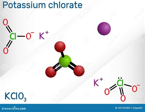 Estructura química del clorato