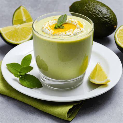 Mousse de aguacate y yogur