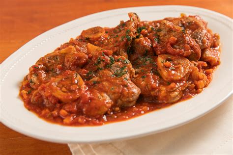 Ossobuco guisado con setas