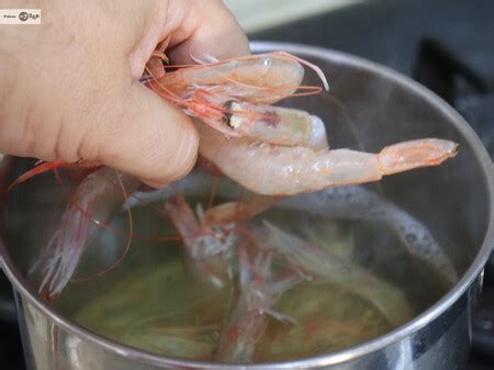 Proporción de sal en el agua para cocer gambas