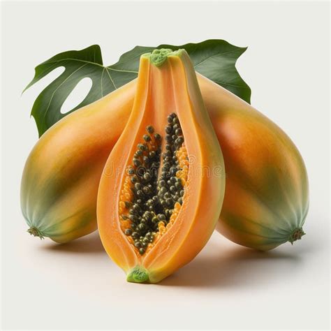 Papayas frescas y maduras