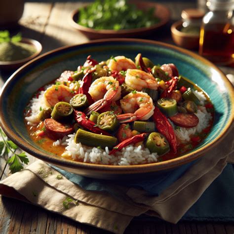 Ingredientes y preparación del Gumbo