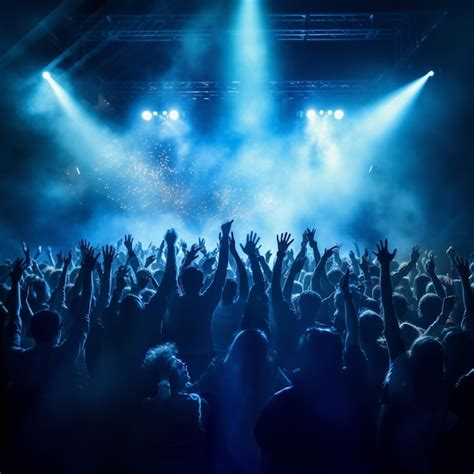 Imagen de público disfrutando en un concierto