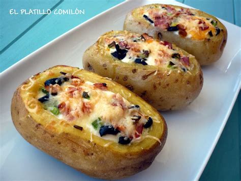 Diferentes tipos de rellenos para patatas asadas