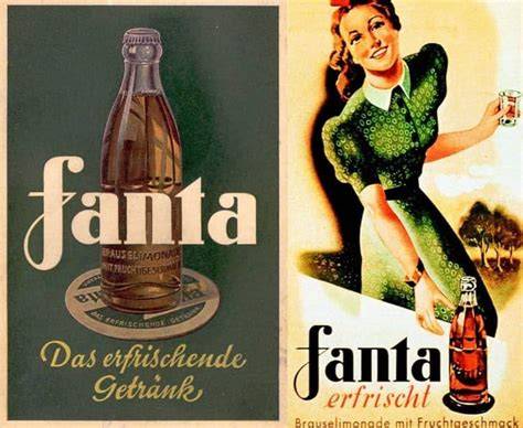 Publicidad antigua de Fanta durante la Segunda Guerra Mundial