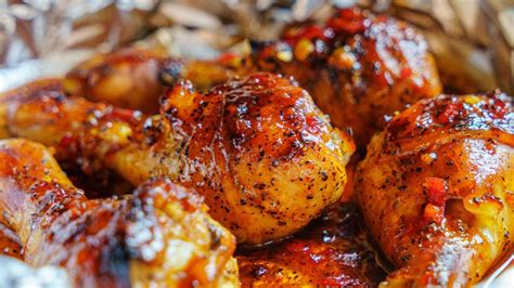 Ingredientes para glaseado de pollo frito