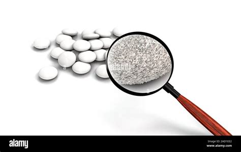 Microscopio mostrando la superficie porosa de un Mentos