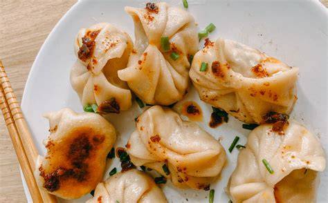 Plato de dumplings variados