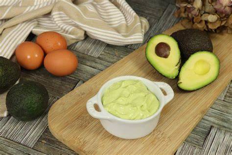 Ingredientes para mayonesa de aguacate