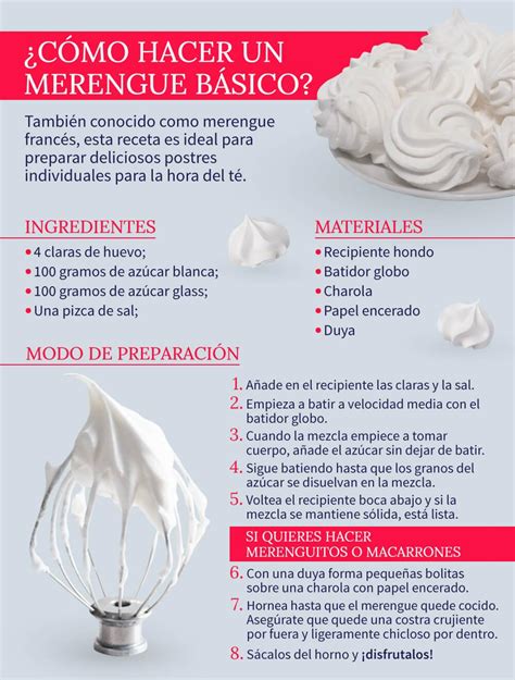 Preparación de merengue suizo para pastel