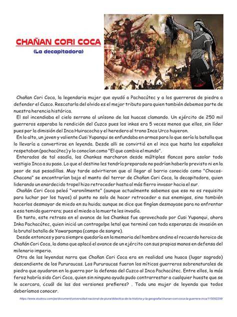 Chanan Cori Coca y Pachacútec