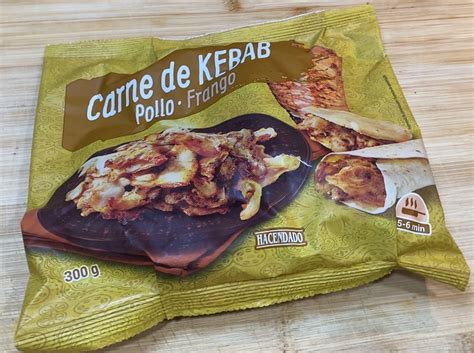 Corte fino de carne de kebab