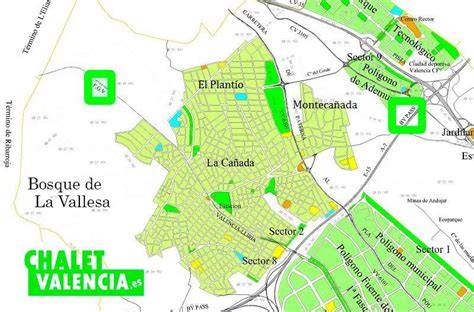 Mapa de ubicación de Lamburguesa La Cañada en Paterna
