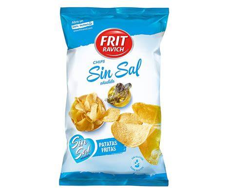 Patatas fritas sin sal