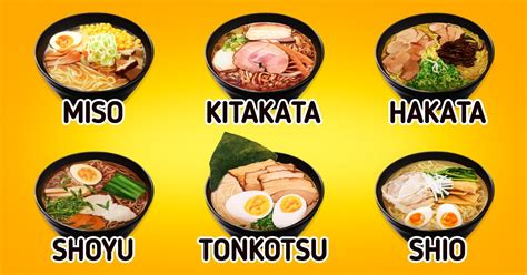 Tipos de caldos de ramen
