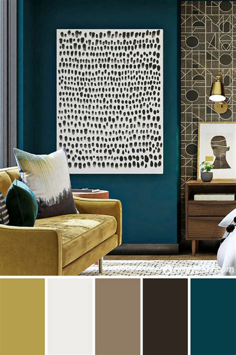 Combinaciones de colores con azul petróleo