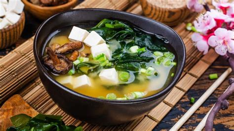 Mapa de la evolución histórica de la sopa de miso en Japón