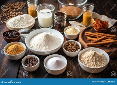 Variedad de ingredientes para tartas artesanales