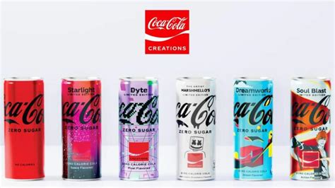Infografía de las diferentes ediciones de Coca-Cola Creations