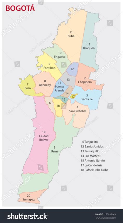 Mapa de Bogotá con la ubicación de los asaderos de pollo más antiguos