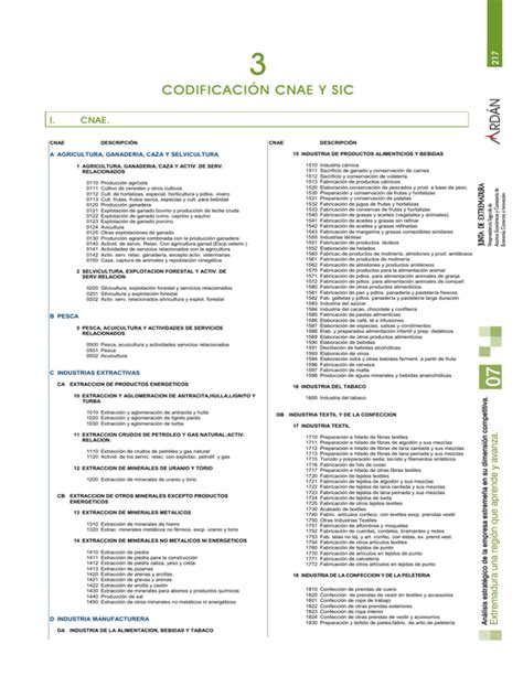 Infografía sobre clasificaciones CNAE y SIC