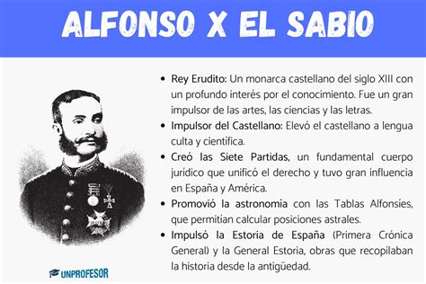 Ilustración histórica de Alfonso X 