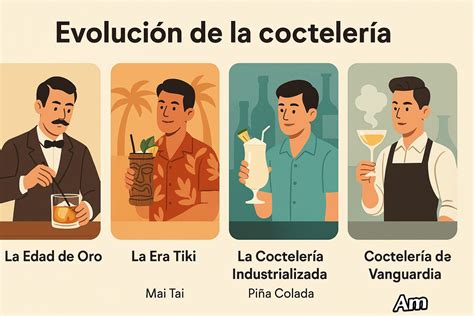 Evolución de los cócteles en España