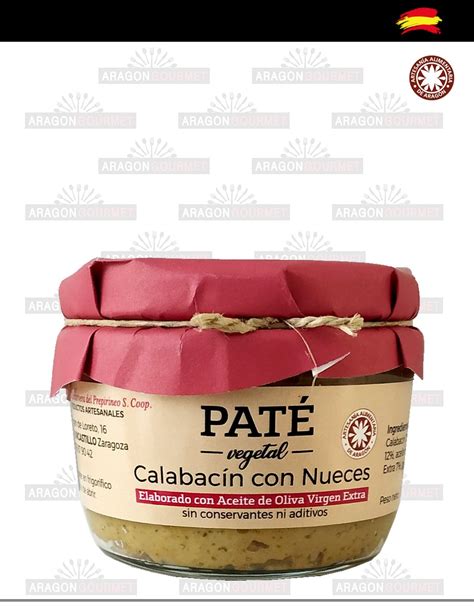 Paté de calabacín y nueces