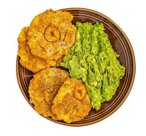 Patacones con guacamole